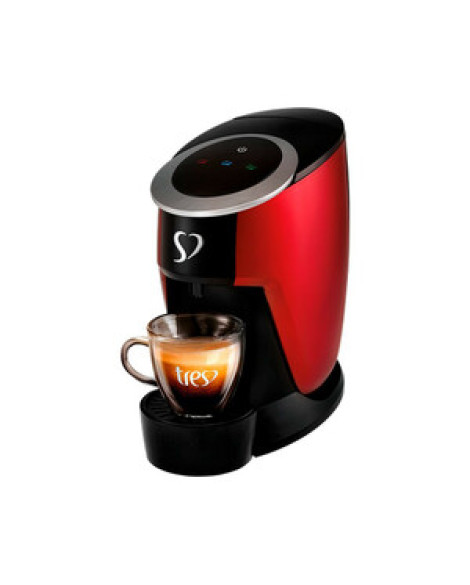 Cafeteira Espresso Tres Touch Vermelha 3 Corações